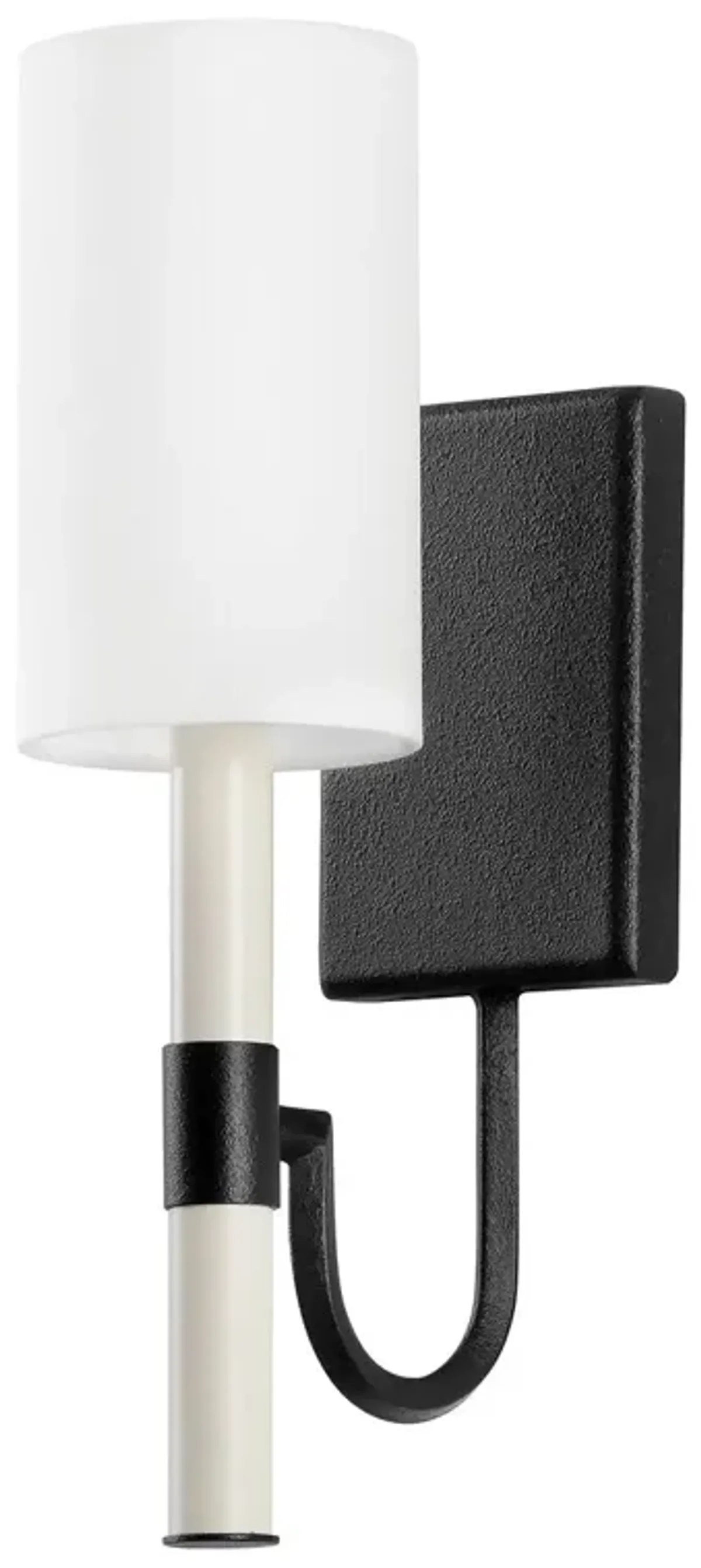 Gustine 1-Light Wall Sconce - Troy Lighting - White