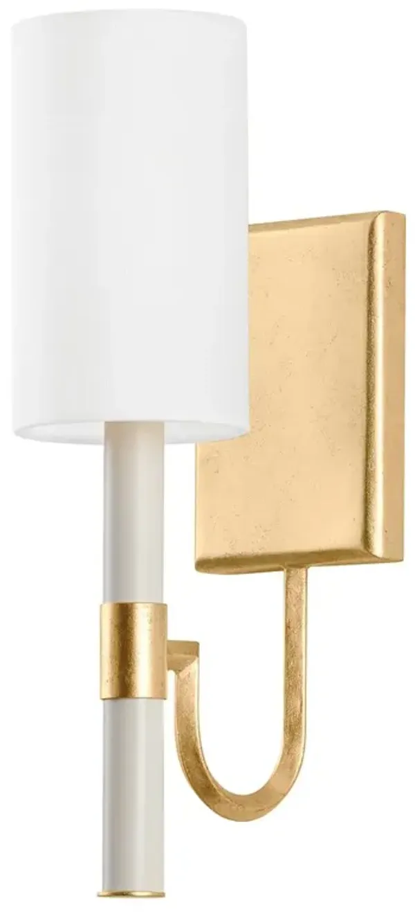 Gustine 1-Light Wall Sconce - Troy Lighting - Gold