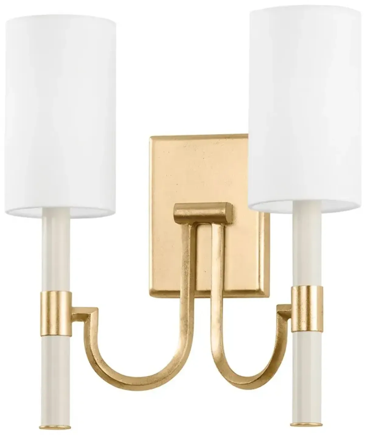 Gustine 2-Light Wall Sconce - Troy Lighting - Gold