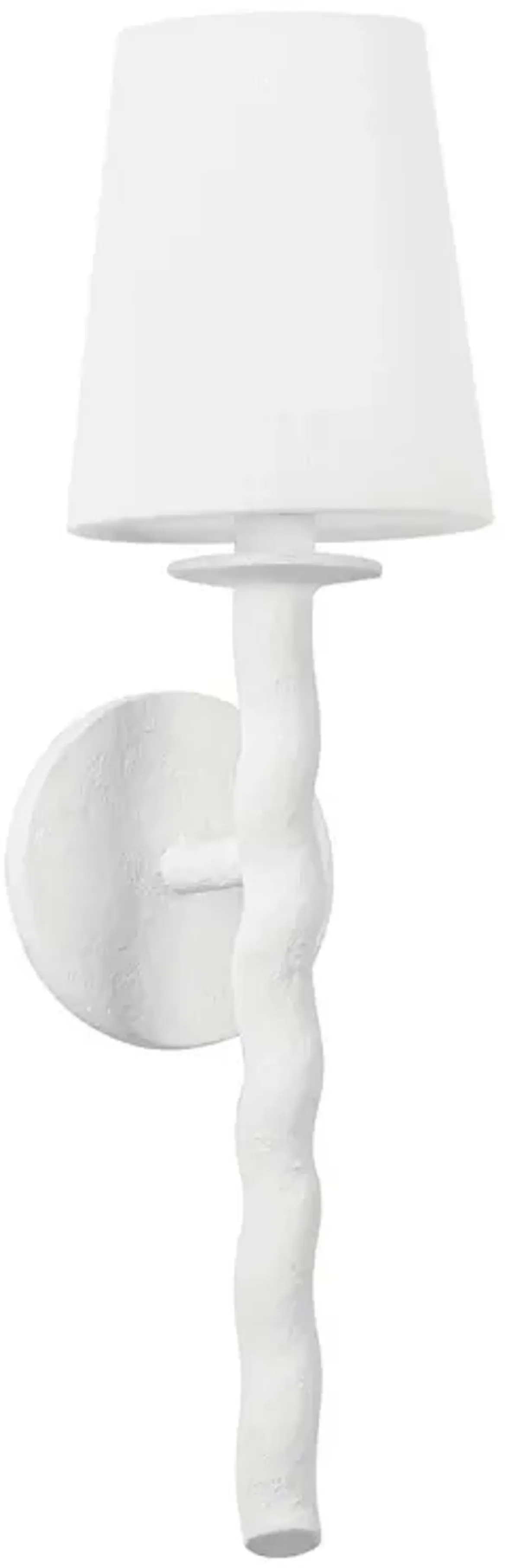Alvaro Helical Wall Sconce - Troy Lighting - White