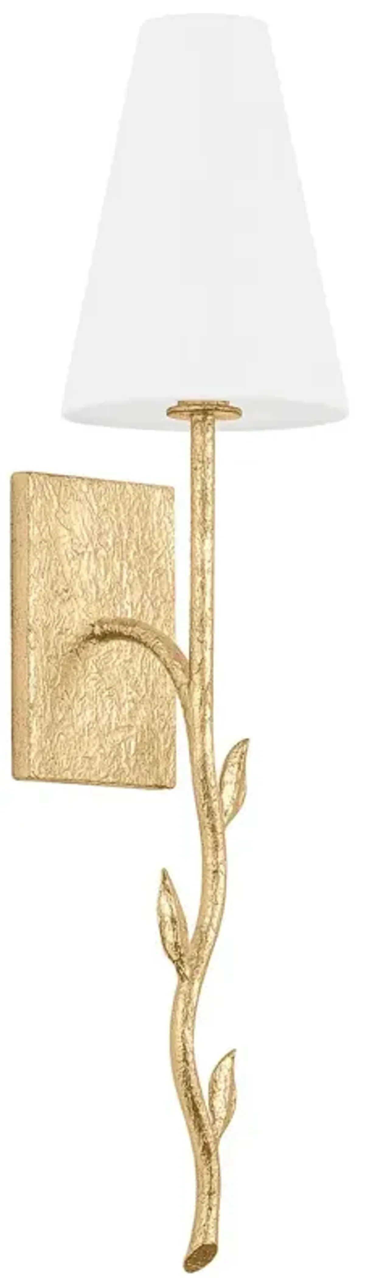 Elwyn Leafy Wall Sconce - Troy Lighting - Gold
