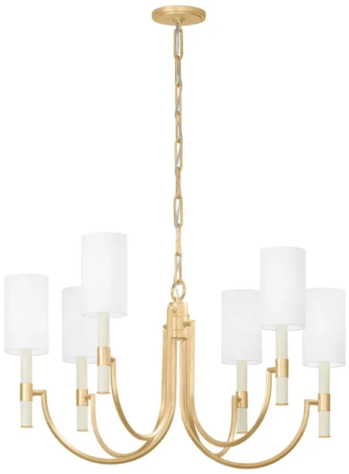 Gustine Chandelier - Troy Lighting - Gold