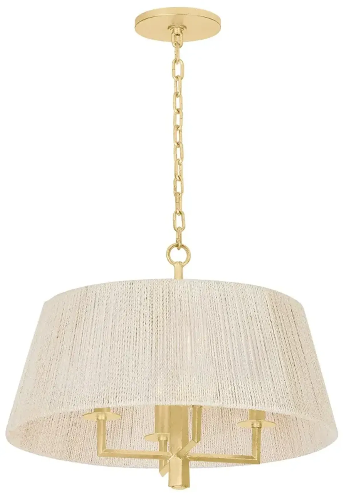 Azar Abaca Pendant - Troy Lighting - Gold