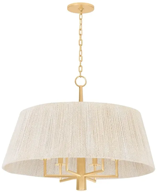 Azar Abaca Pendant - Troy Lighting - Gold