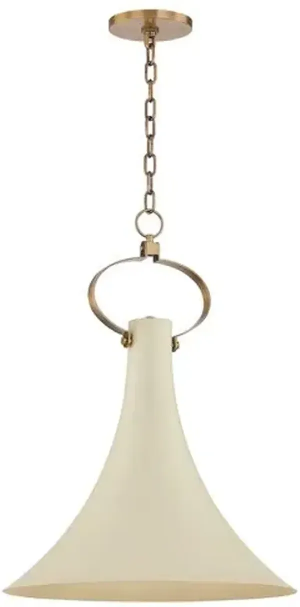 Radcliff Pendant - Patina Brass/Soft Sand - Troy Lighting - Gold