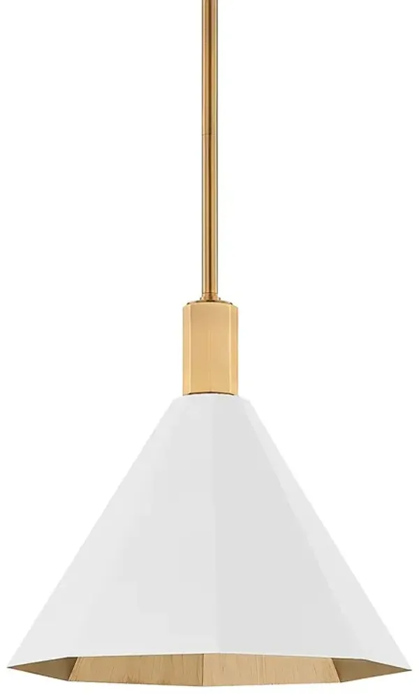 Huntley Pendant - Troy Lighting - White