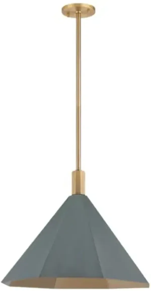 Huntley Pendant - Troy Lighting - Gray