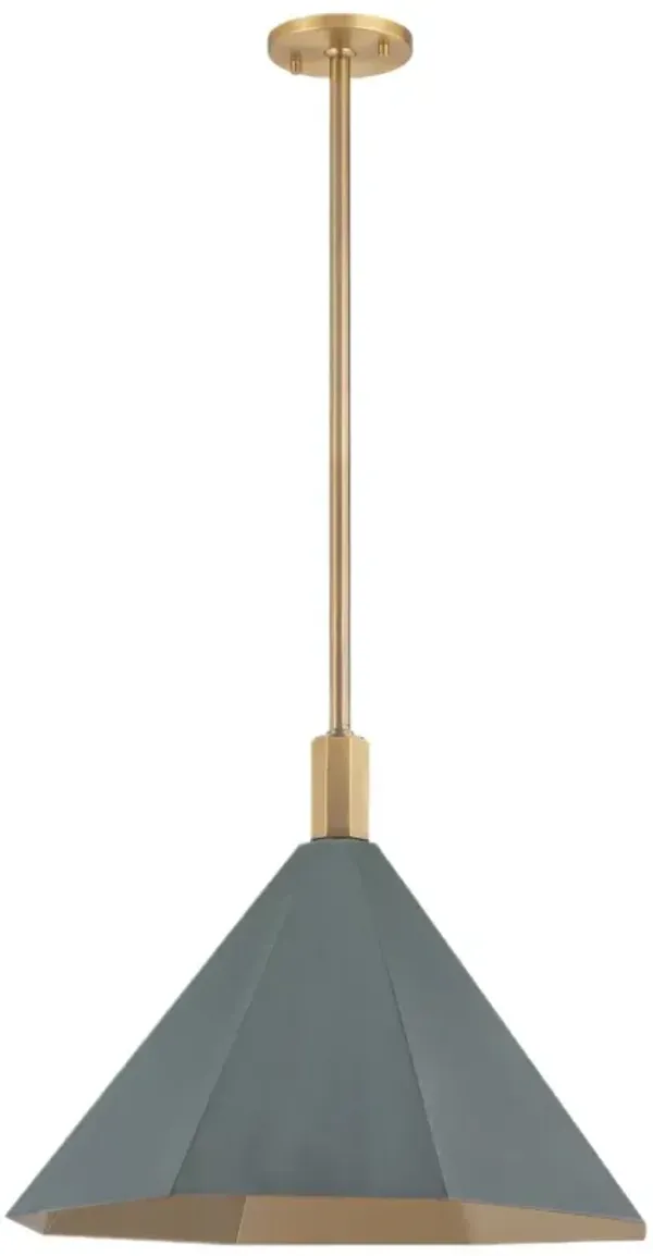 Huntley Pendant - Troy Lighting - Gray