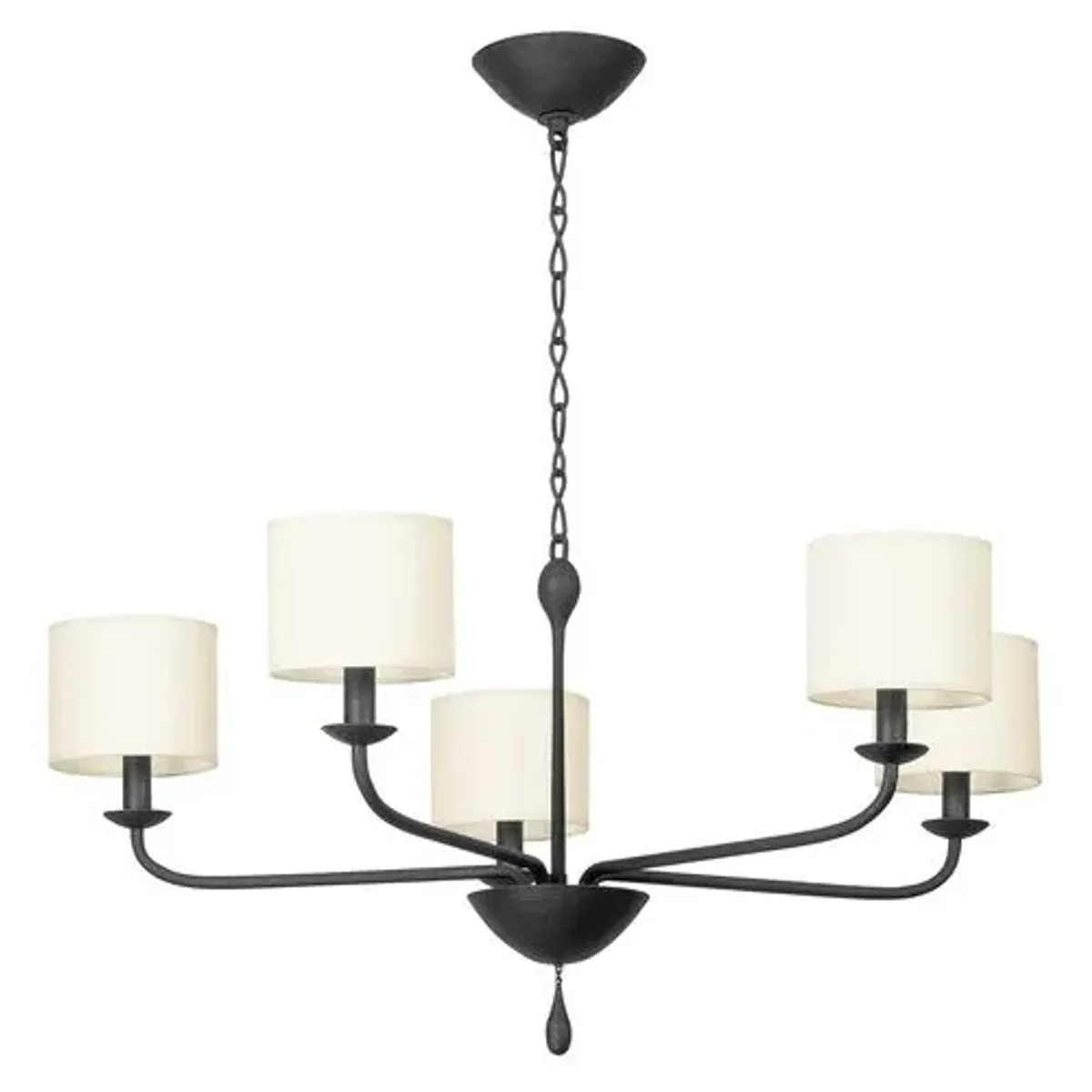 Osmond Chandelier - Troy Lighting - Black