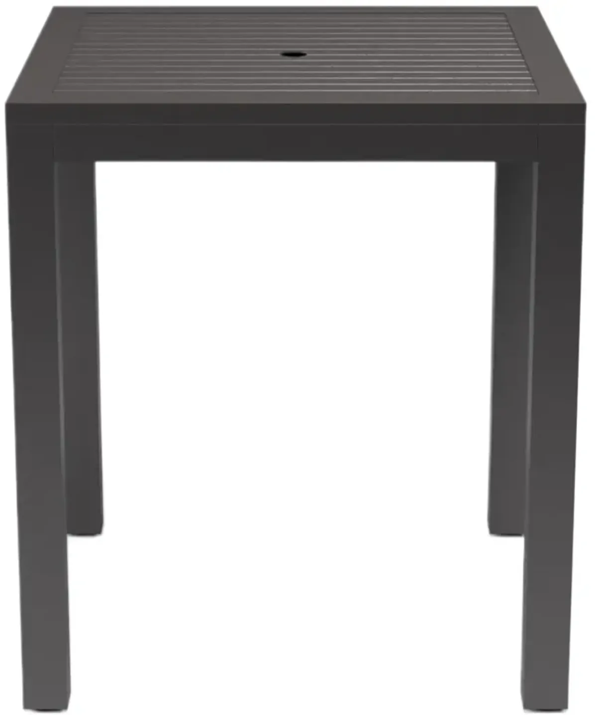 Evandor  Outdoor Aluminum Pub Table, Graphite