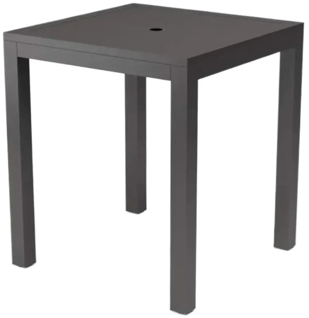 Evandor  Outdoor Aluminum Pub Table, Graphite