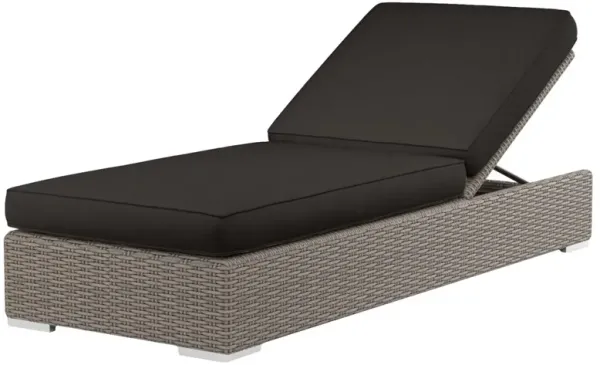 Neptune Outdoor Aluminum/Resin Wicker Adjustable Chaise