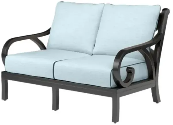 Kairis Outdoor Aluminum Sofa - Old World Copper Finish
