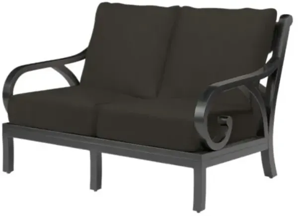 Kairis Outdoor Aluminum Sofa - Old World Copper Finish