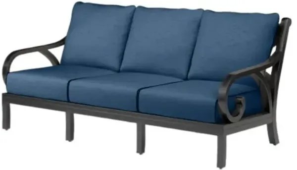 Kairis Outdoor Aluminum Sofa - Old World Copper Finish