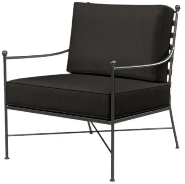 Isla Outdoor Iron Club Chair