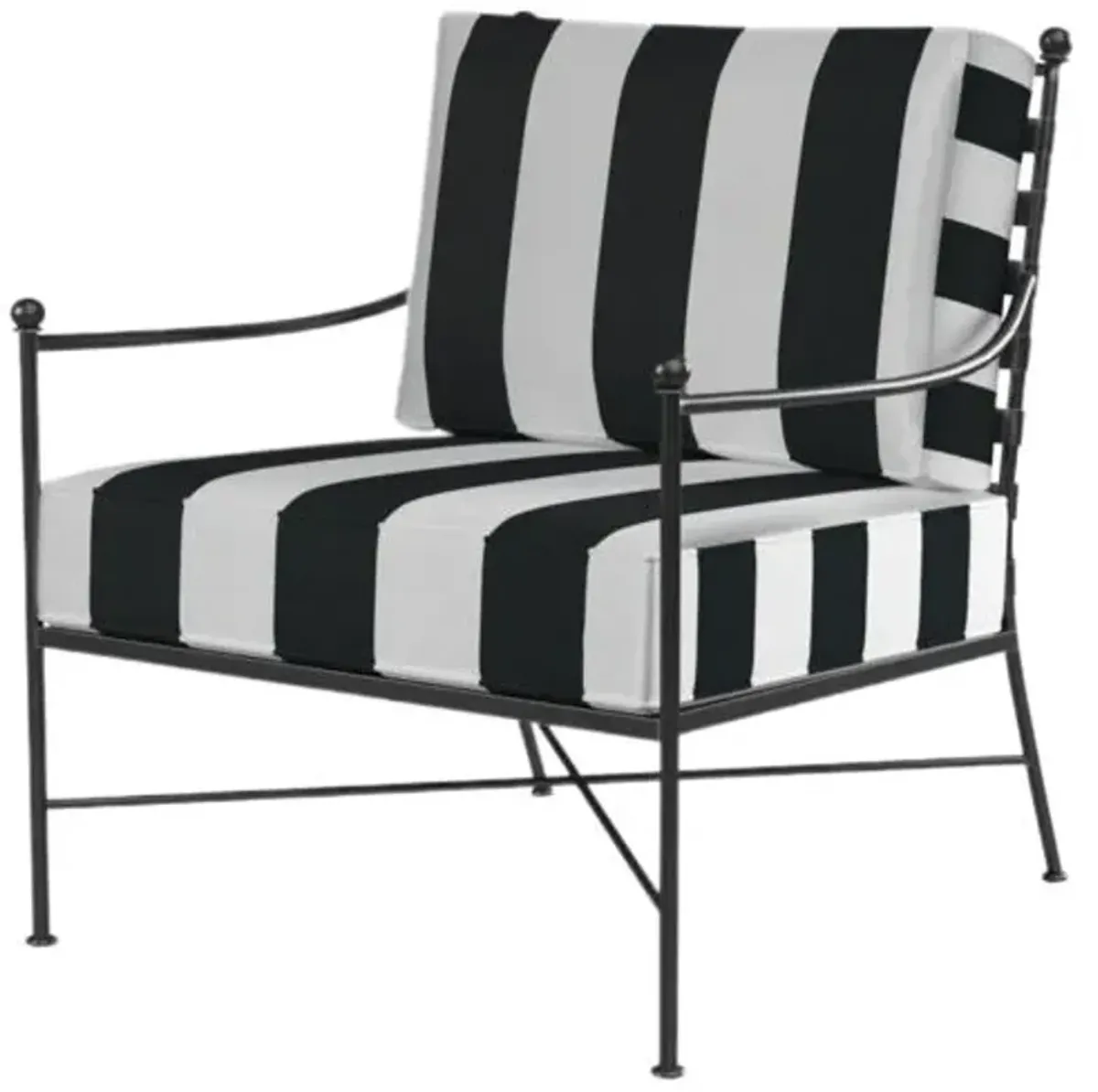Isla Outdoor Iron Club Chair