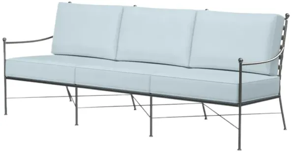 Isla Outdoor Iron 3-Seat Sofa