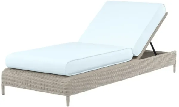 Maye Outdoor Aluminum/Resin Wicker Adjustable Chaise