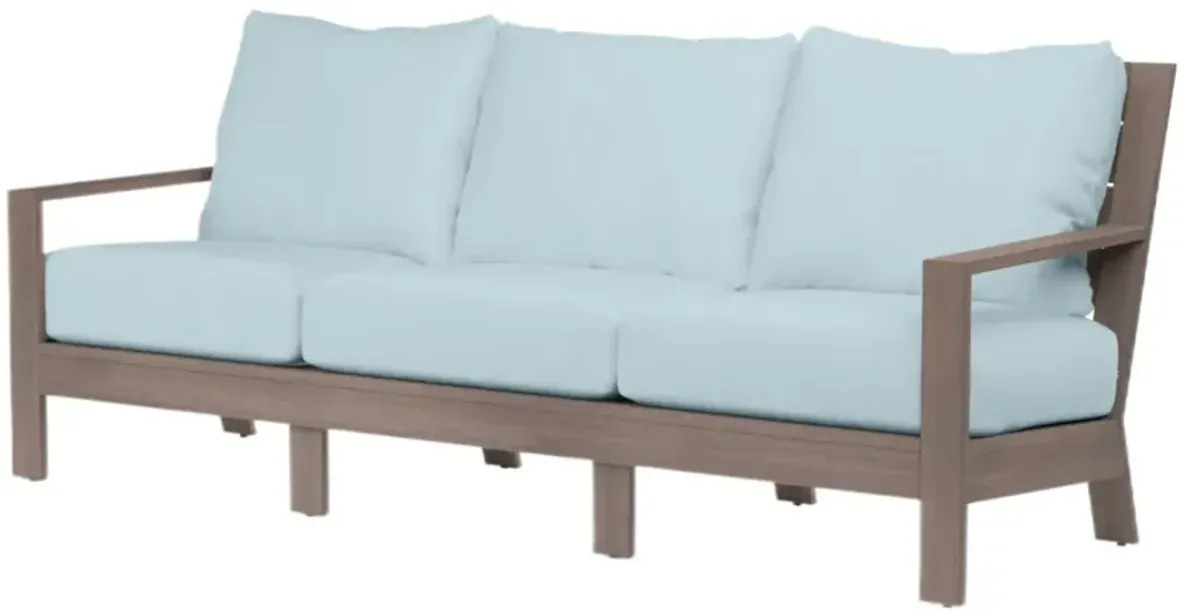 Farren Outdoor Aluminum 3-Seat Sofa