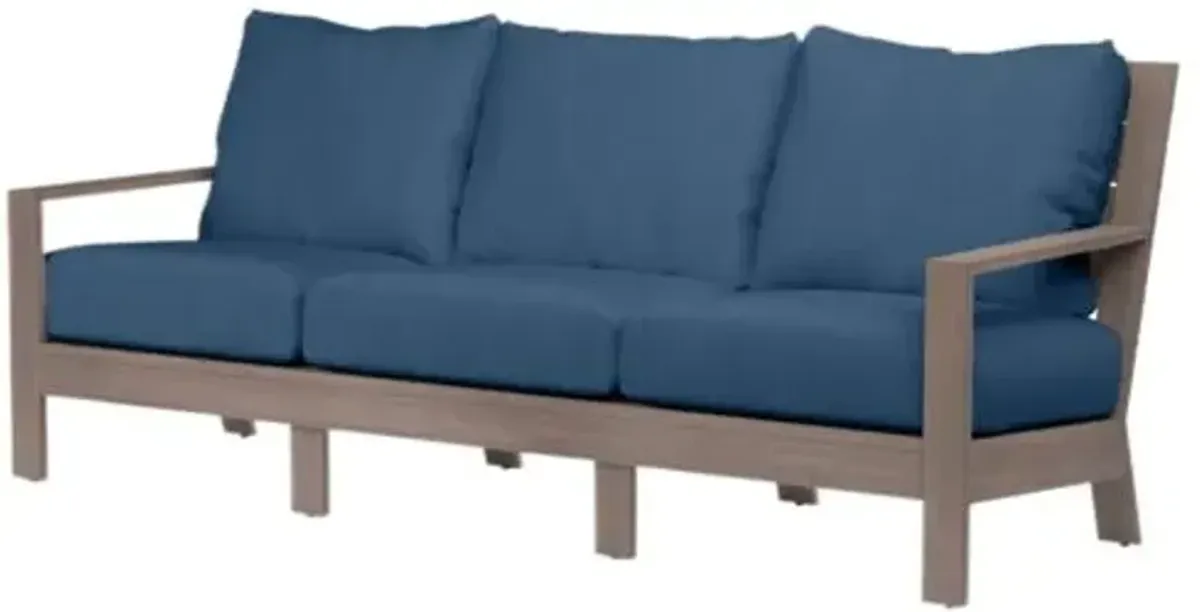 Farren Outdoor Aluminum 3-Seat Sofa