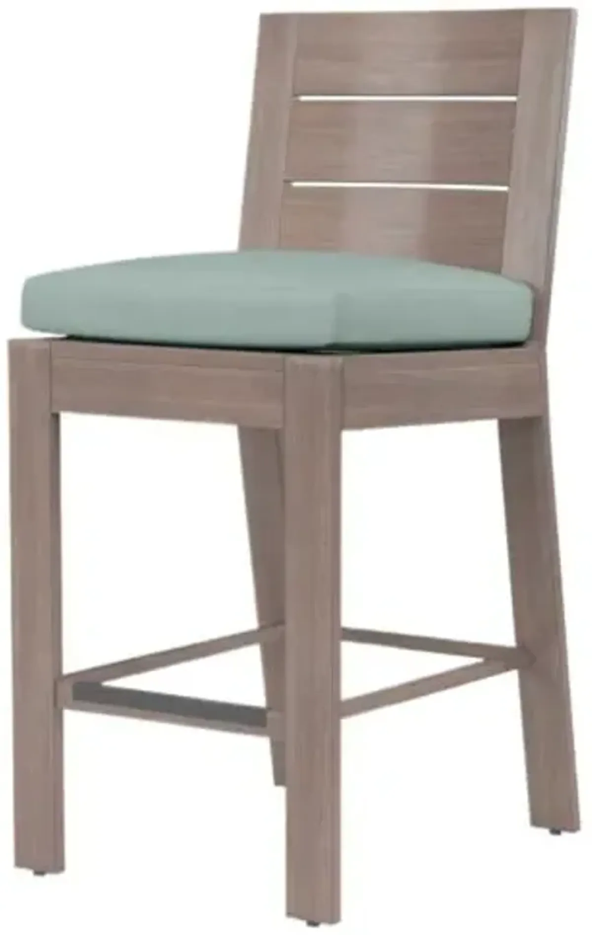 Farren Outdoor Aluminum Barstool - Green