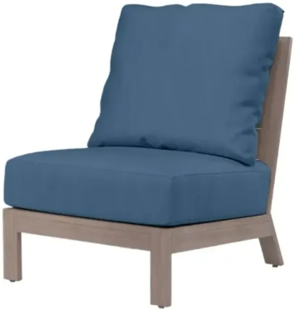 Farren Outdoor Aluminum Armless Club Chair