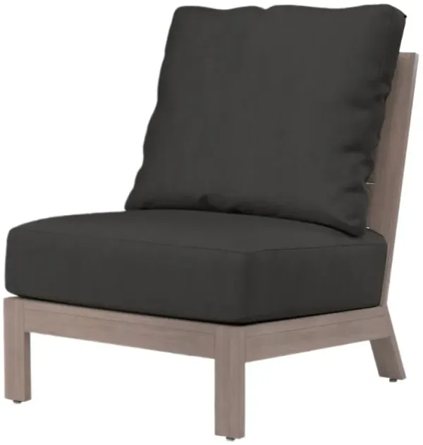 Farren Outdoor Aluminum Armless Club Chair