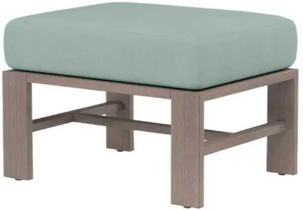 Farren Outdoor Aluminum Ottoman