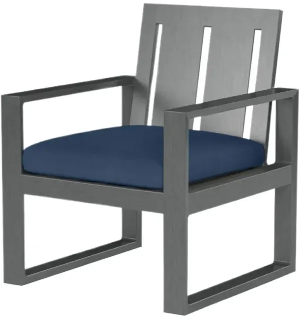 Laken Outdoor Aluminum Dining Chair