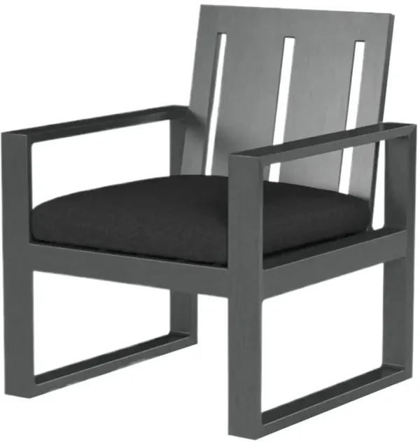 Laken Outdoor Aluminum Dining Chair