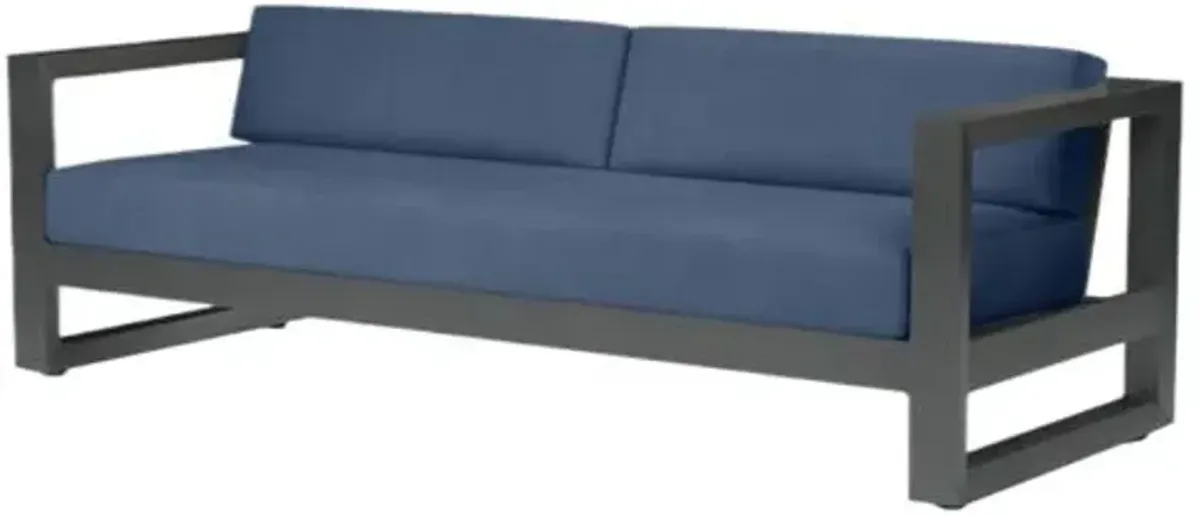 Laken Outdoor Aluminum 2-Seat Sofa