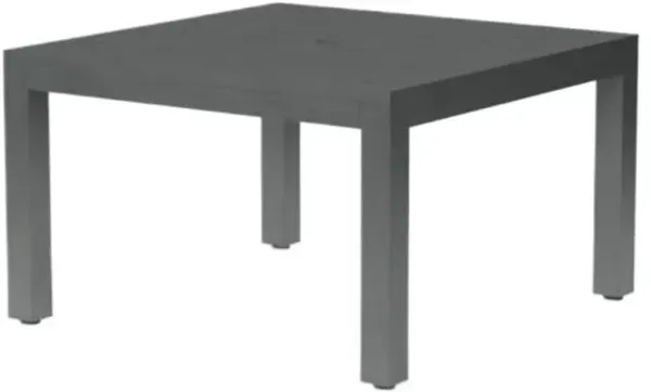 Laken Outdoor Aluminum 48" Square Dining Table - Slate