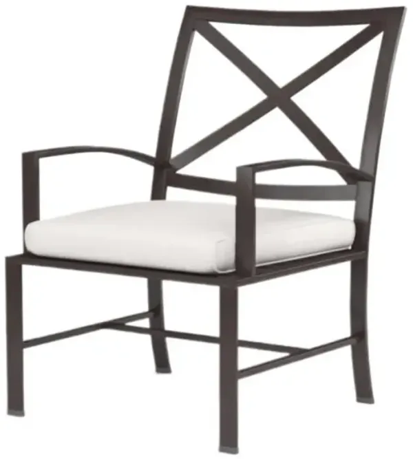 Ventura Outdoor Aluminum Dining Chair - White