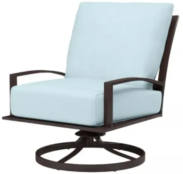 Ventura Outdoor Aluminum Club Swivel Chair