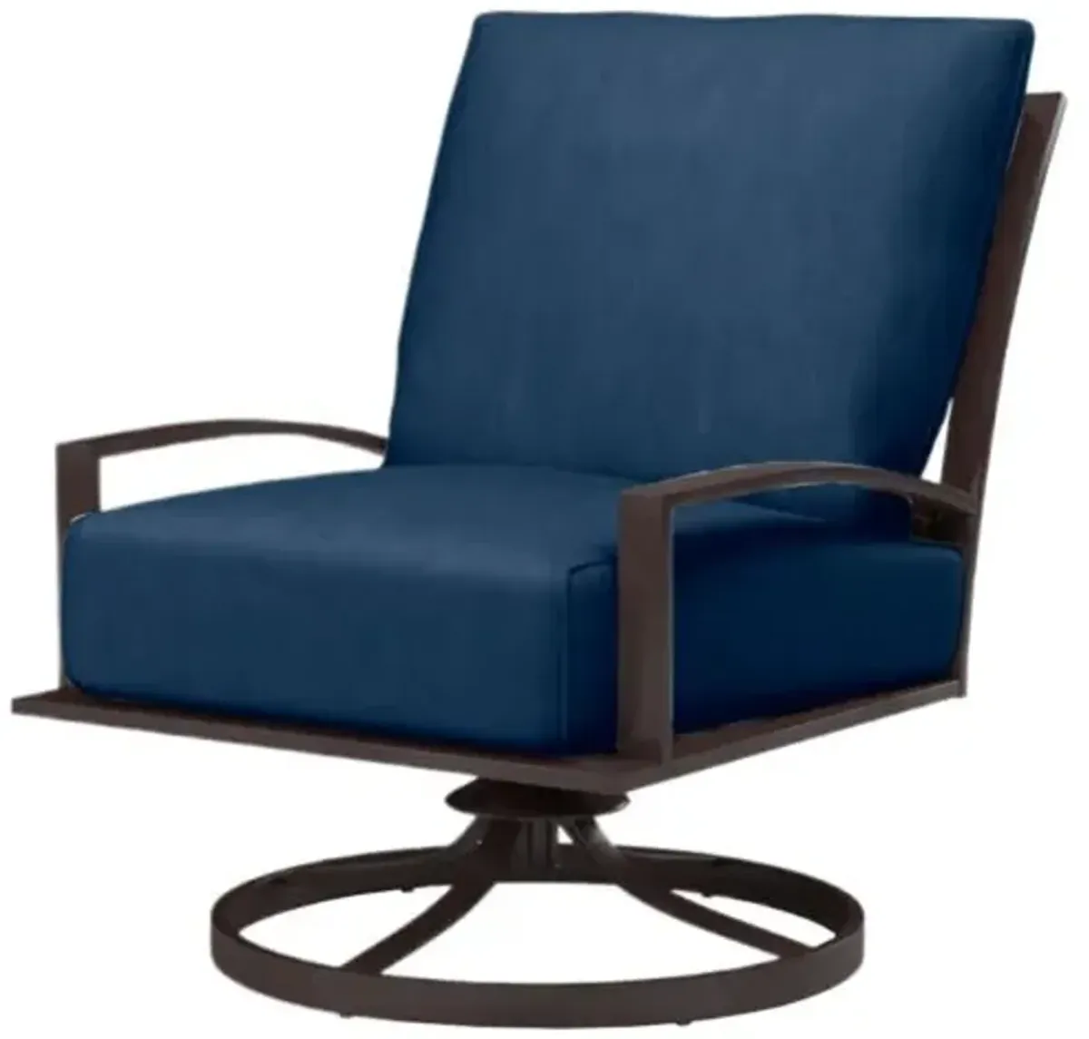 Ventura Outdoor Aluminum Club Swivel Chair
