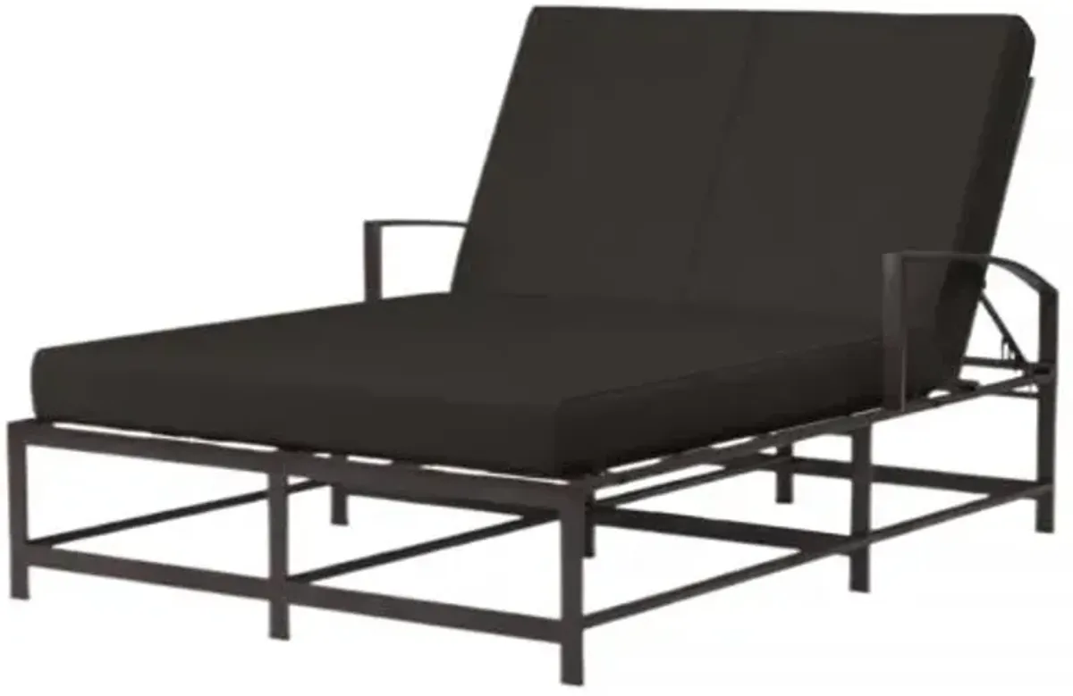 Ventura Outdoor Aluminum Chaise - Black - Comfortable, Sturdy, Stylish
