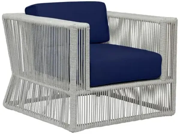Dola Outdoor Aluminum/Rope Club Chair