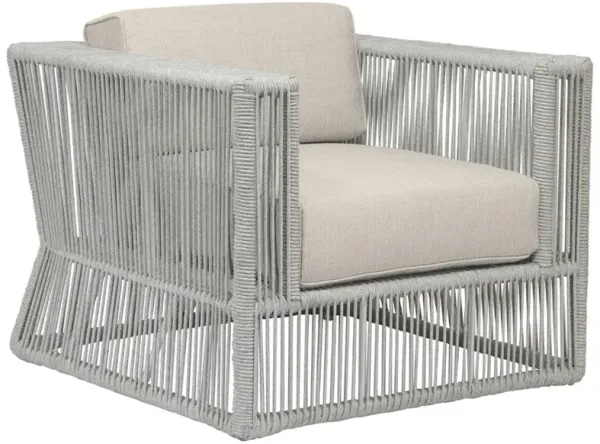 Dola Outdoor Aluminum/Rope Club Chair