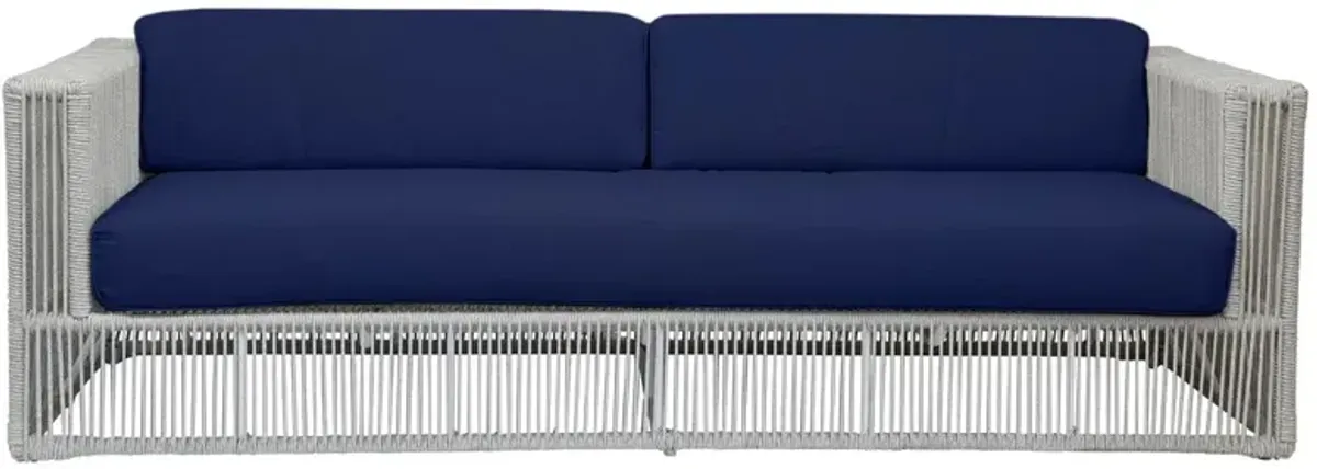 Dola Outdoor Aluminum/Rope Sofa