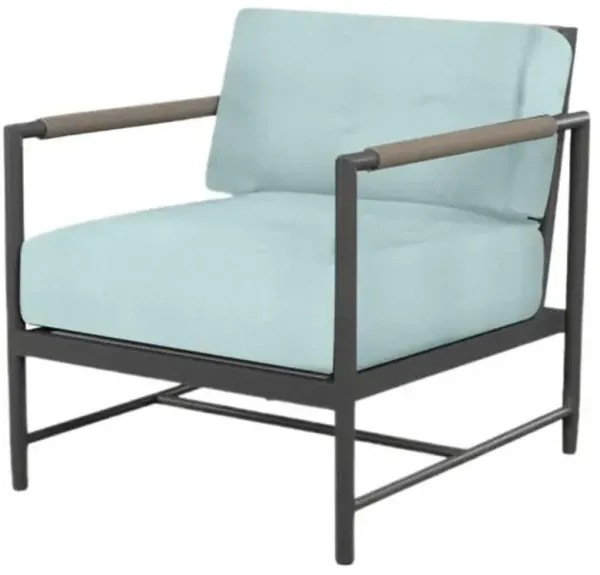 Eleandra Outdoor Aluminum/Rope Aluminum/Rope Club Chair