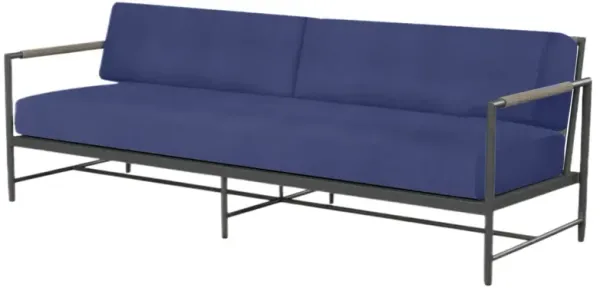 Eleandra Outdoor Aluminum/Rope 2-Seat Sofa
