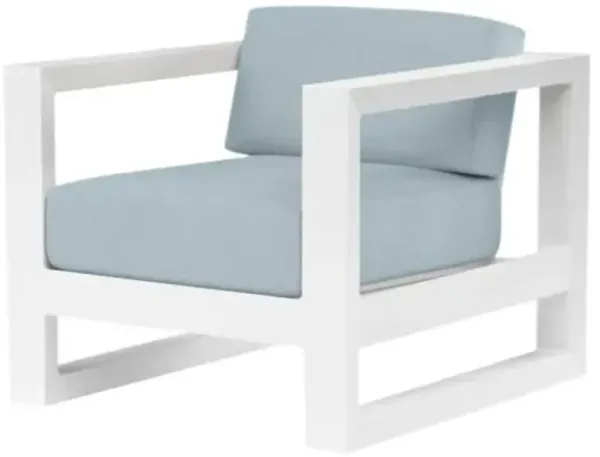 Harlyn Outdoor Aluminum Club Chair