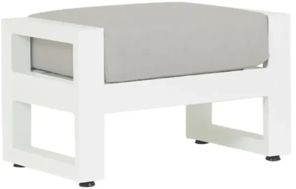 Harlyn Outdoor Aluminum Ottoman