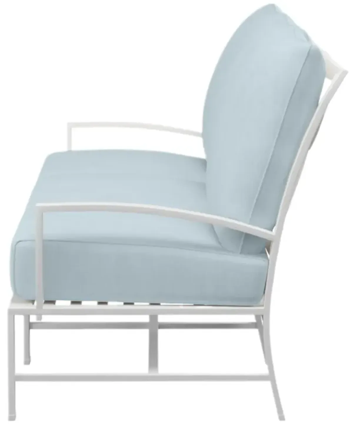 Galtier Outdoor Aluminum 3-Seat Sofa