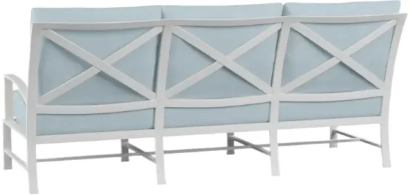 Galtier Outdoor Aluminum 3-Seat Sofa