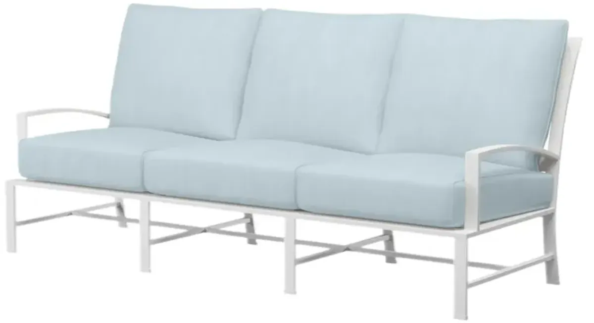 Galtier Outdoor Aluminum 3-Seat Sofa