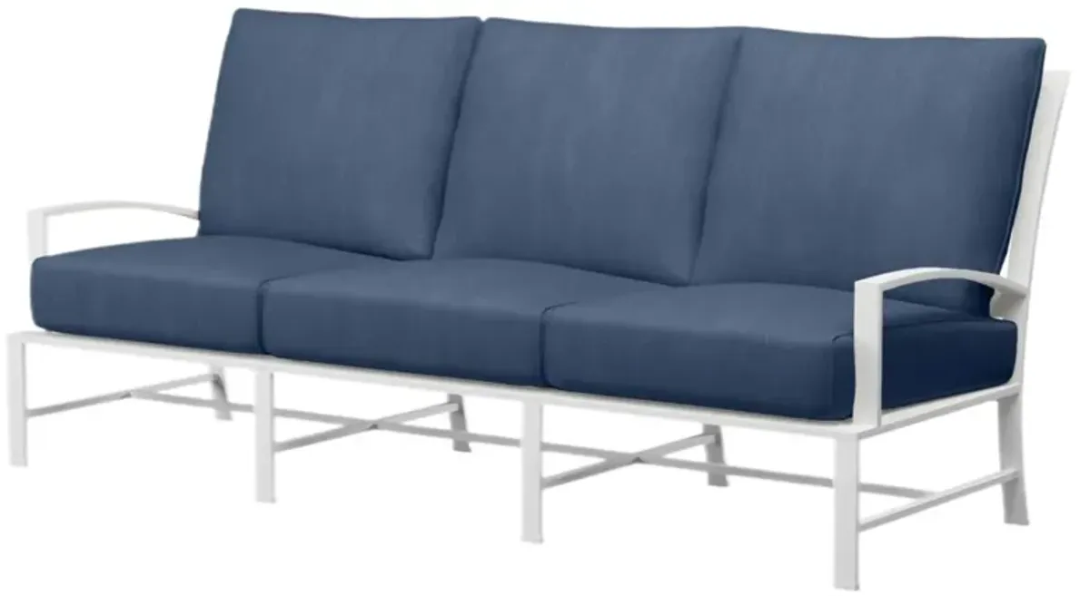 Galtier Outdoor Aluminum 3-Seat Sofa