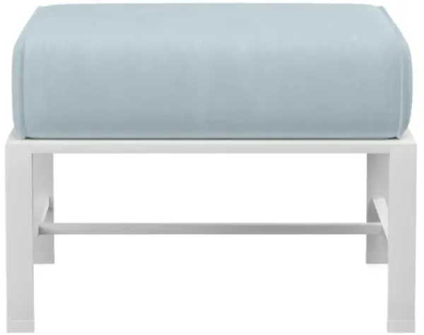 Galtier Outdoor Aluminum Ottoman