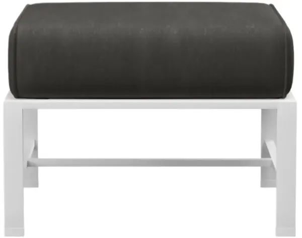 Galtier Outdoor Aluminum Ottoman
